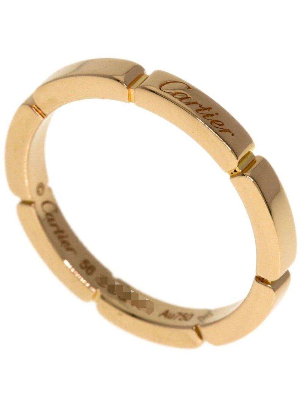 Cartier Maillon Panthere 56 Ring 18k Pink Gold